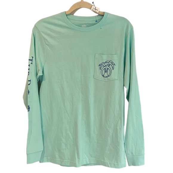 Men's NWT USA Palm The Palm Life American Flag Long Sleeve T-Shirt Size Small - Picture 2 of 4